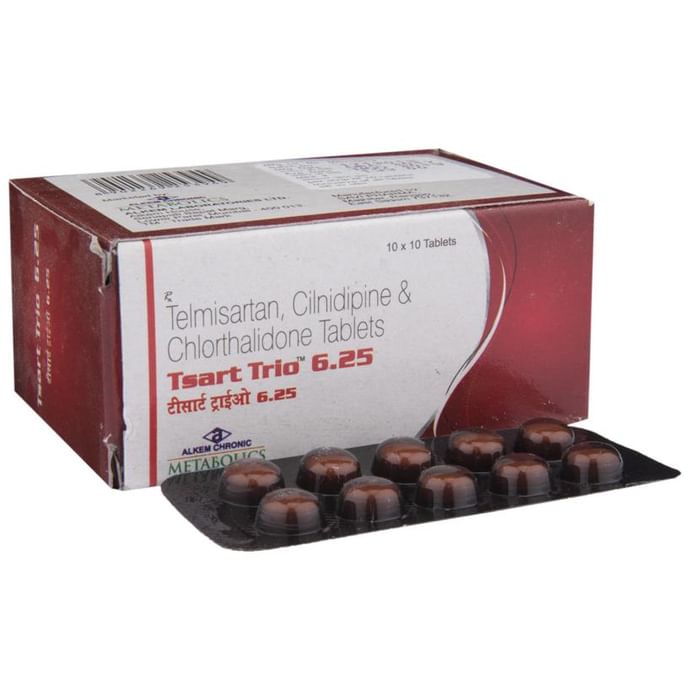 Tsart Trio 6.25 Tablet