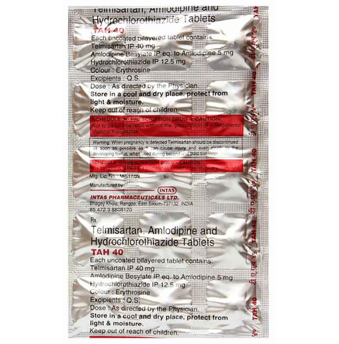 Tah 40 Tablet