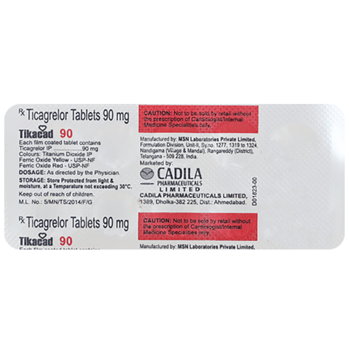 Tikacad 90 Tablet