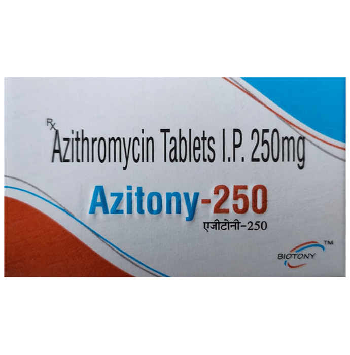 Azitrony 250 Tablet