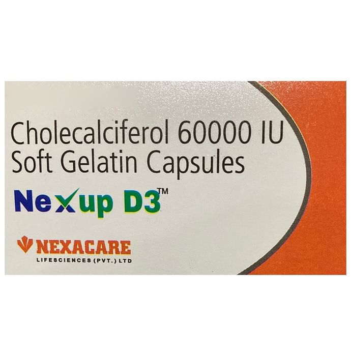 Nexup D3 Soft Gelatin Capsule