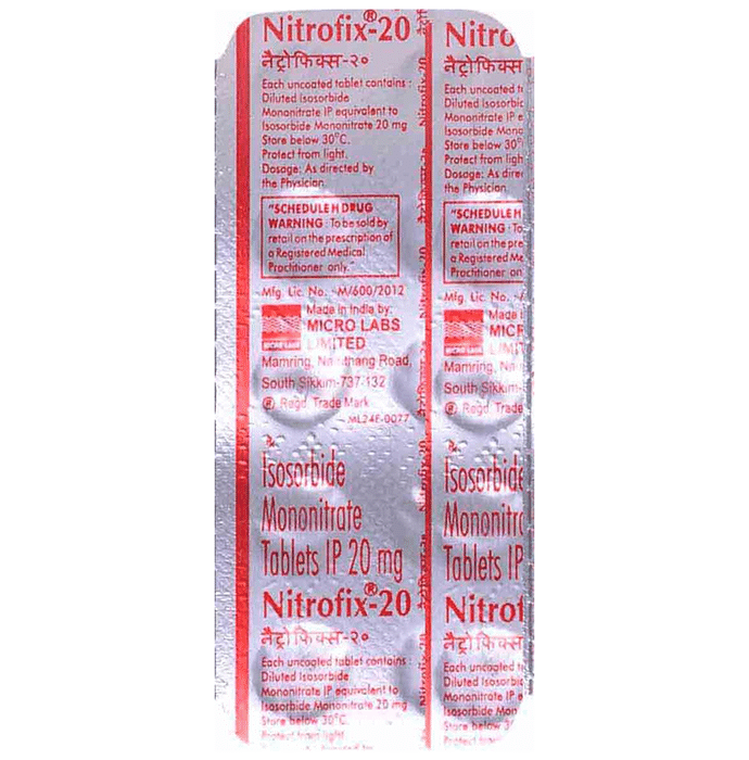 Nitrofix 20 Tablet
