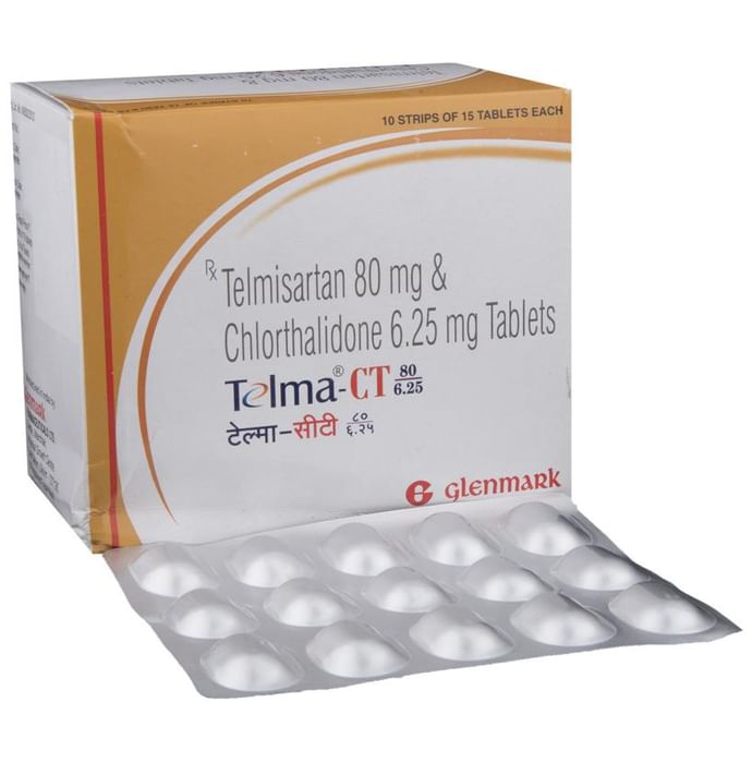 Telma-CT 80/6.25 Tablet