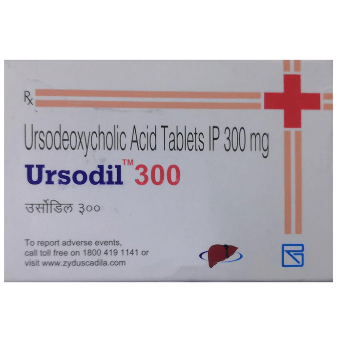 Ursodil 300mg Tablet