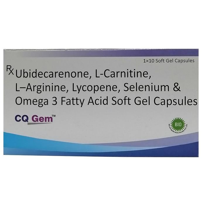 CQ Gem Soft Gelatin Capsule