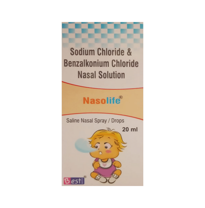 Nasolife Saline Nasal Spray/Drop