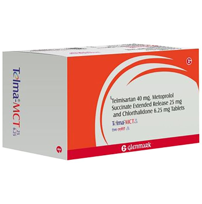 Telma-MCT 25/6.25 Tablet ER