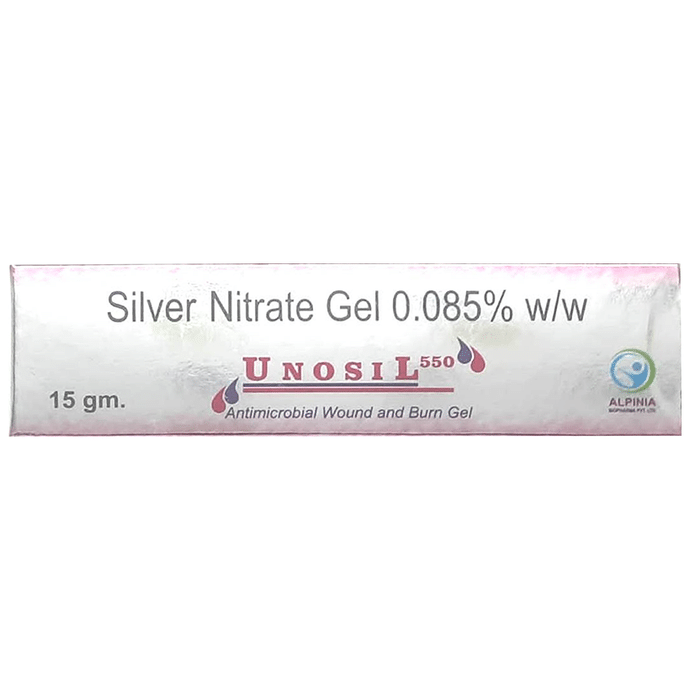 Unosil 550 Antimicrobial Wound and Burn Gel