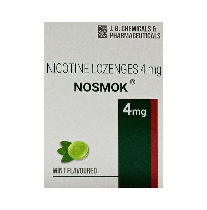 Nosmok 4mg Lozenges Mint