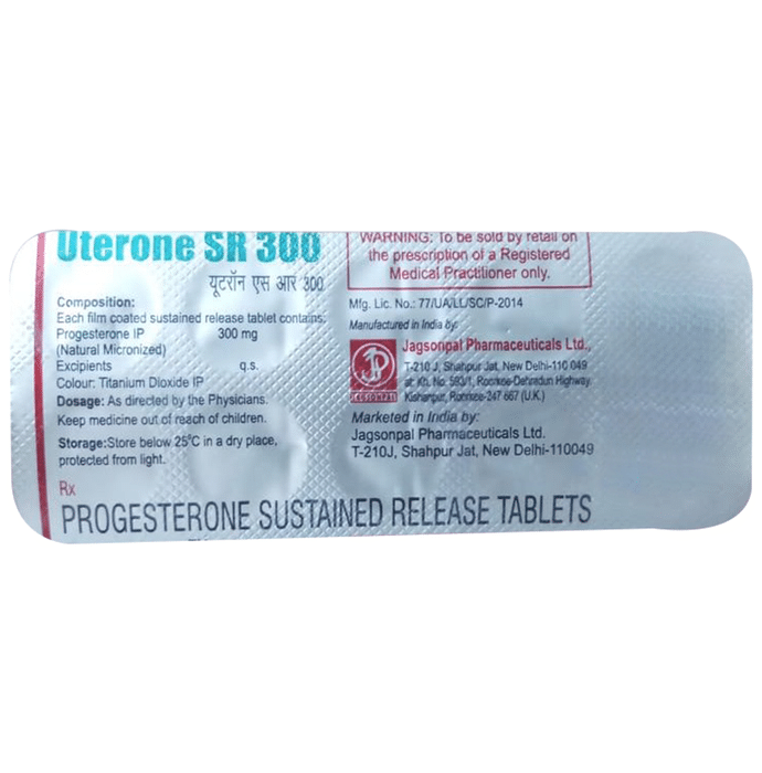 Uterone SR 300 Tablet