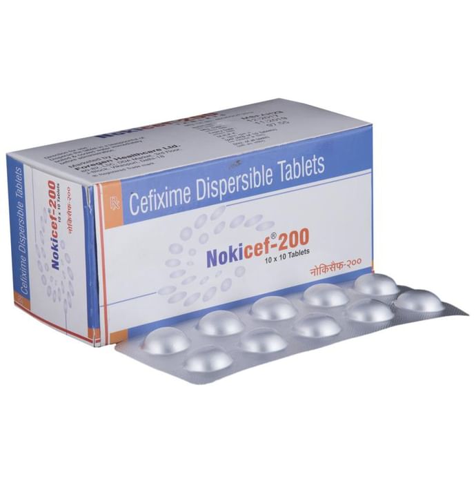 Nokicef 200 Tablet DT