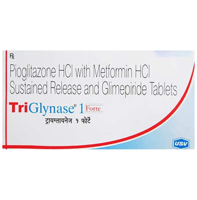 Triglynase 1 Forte Tablet SR