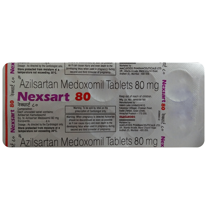 Nexsart 80 Tablet