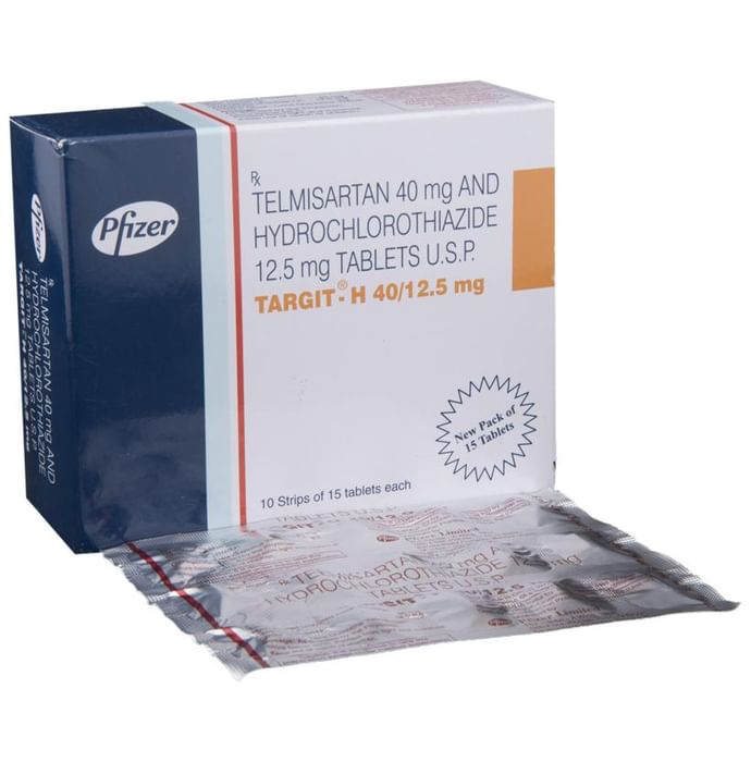 Targit-H 40/12.5mg Tablet