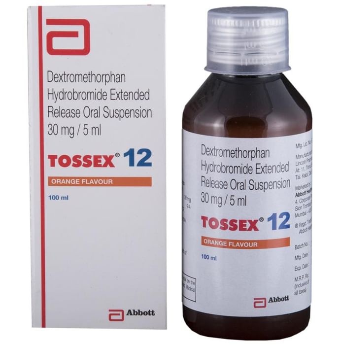 Tossex 12 Oral Suspension Orange