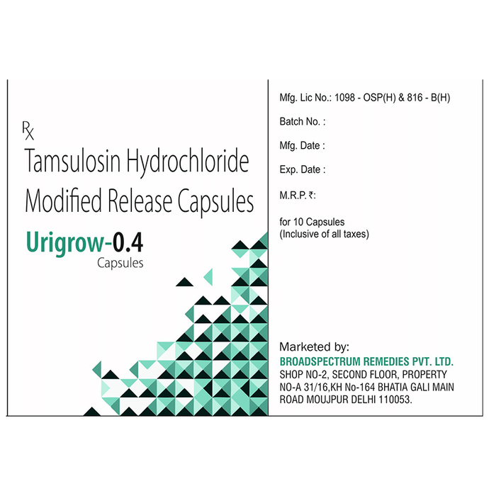 Urigrow 0.4 Capsule