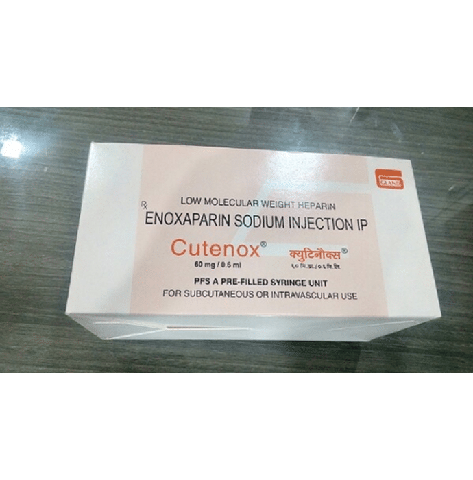 Cutenox 60mg Injection