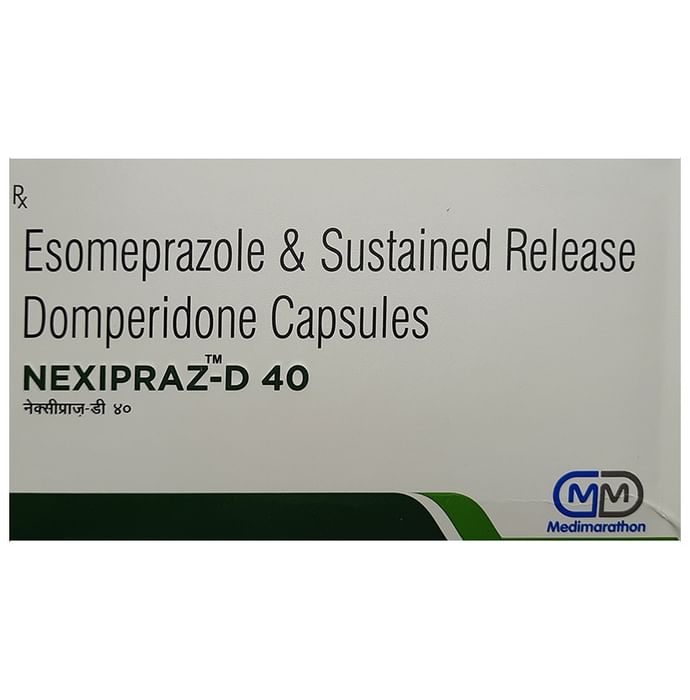 Nexipraz-D 40 Capsule SR