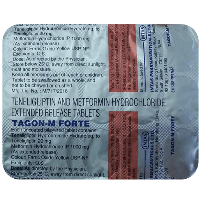 Tagon-M Forte Tablet ER