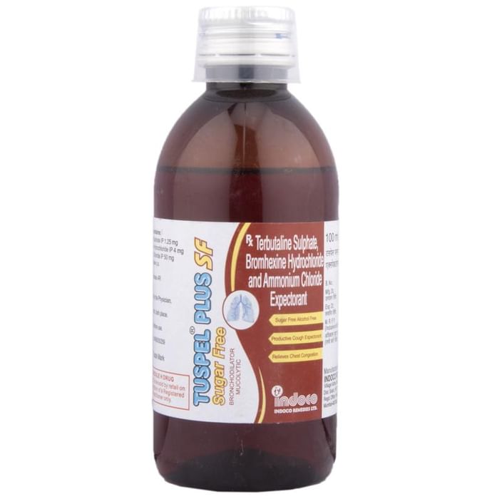 Tuspel Plus SF Syrup Sugar Free