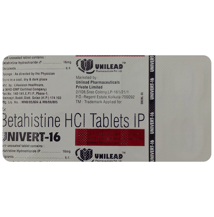 Univert 16 Tablet