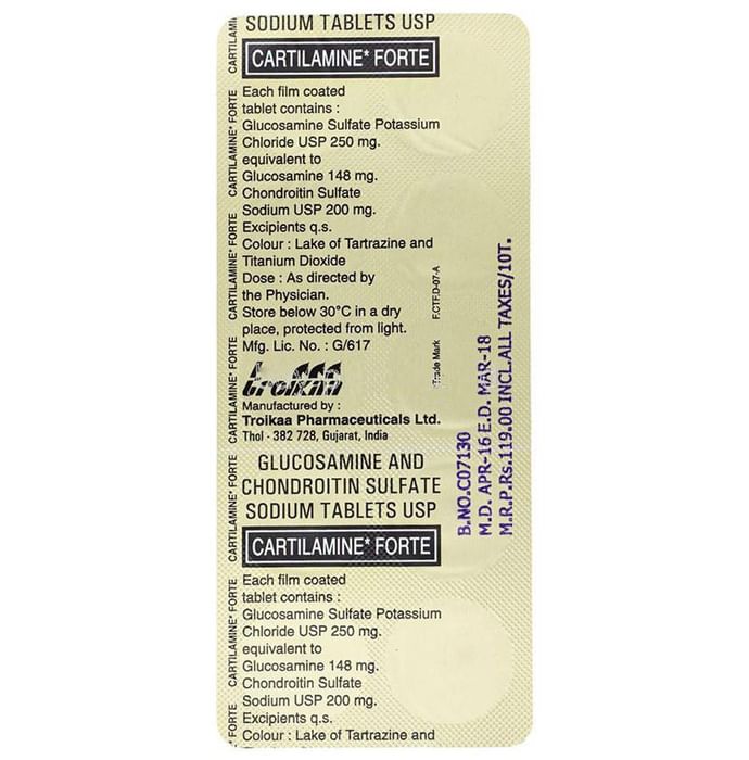 Cartilamine Forte Tablet