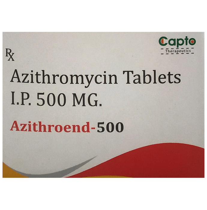 Azithroend 500 Tablet