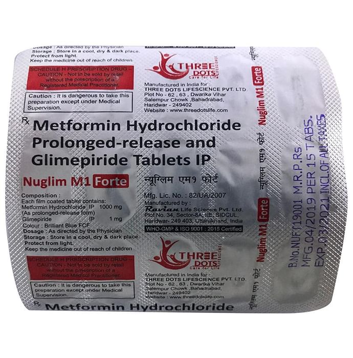Nuglim M 1 Forte Tablet PR