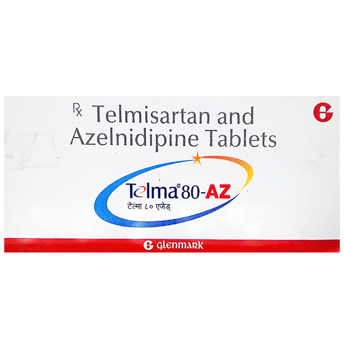 Telma AZ 80mg/8mg Tablet