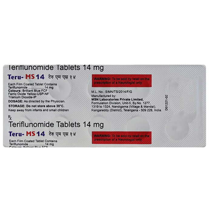 Teru MS 14mg Tablet