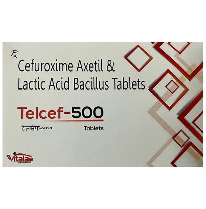 Telcef 500 Tablet