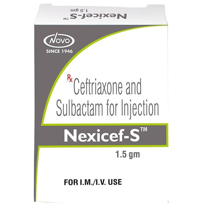 Nexicef-S 1.5gm Injection