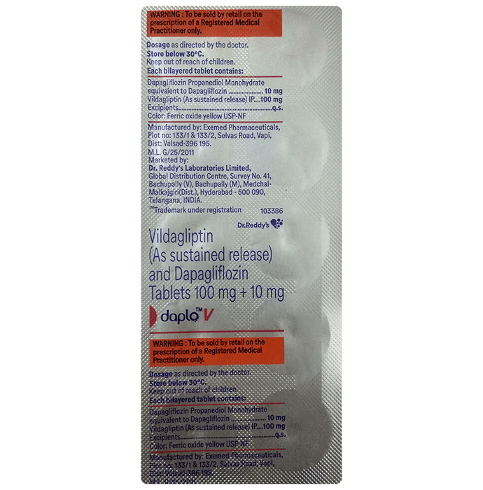 Daplo V Tablet SR