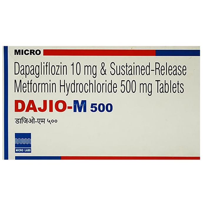Dajio M 10mg/500mg Tablet