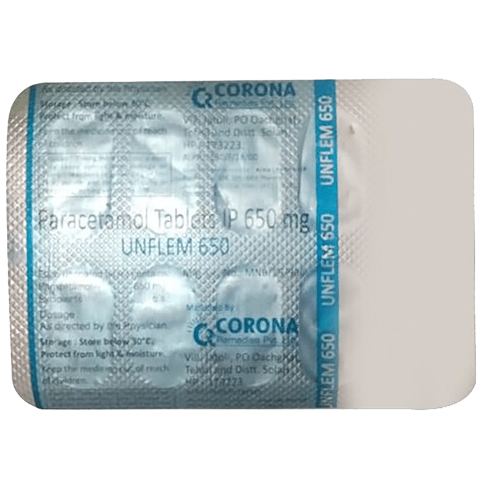 Unflem 650mg Tablet