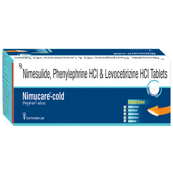 Nimucare Cold 100mg/5mg/5mg Tablet