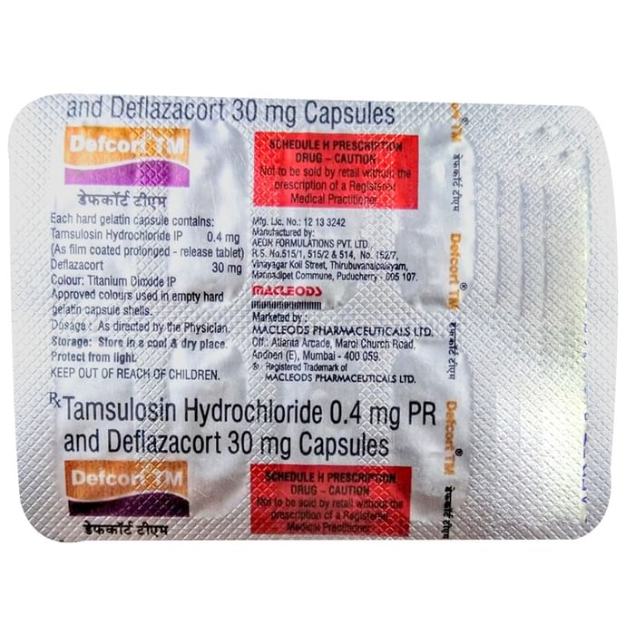 Defcort TM Capsule PR