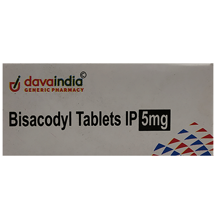 DavaIndia Bisacodyl 5mg Tablet