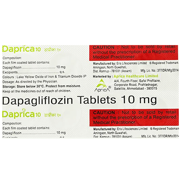Daprica 10mg Tablet