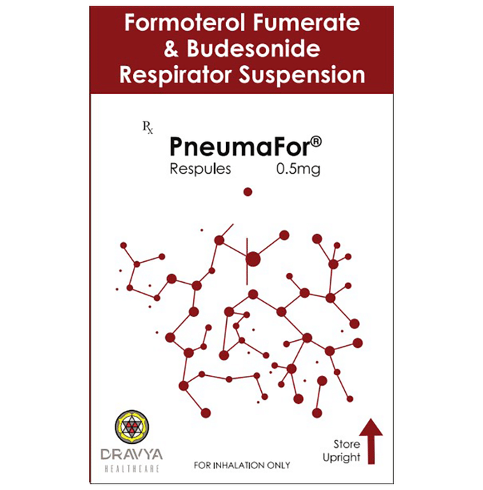 Pneumafor 0.5mg Respules (2ml Each)