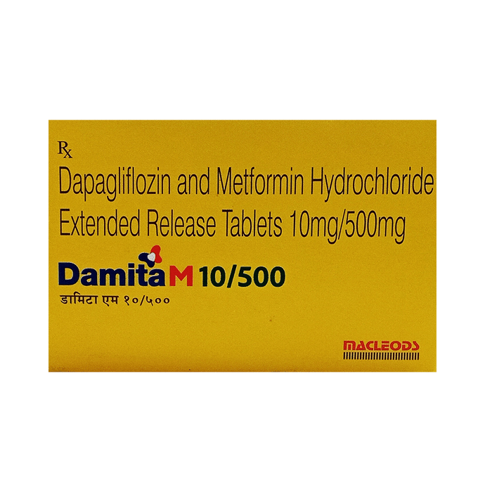 Damita M 10/500 Tablet ER