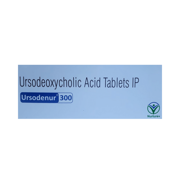 Ursodenur 300mg Tablet