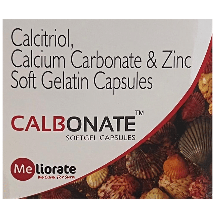 Calbonate Softgel Capsule