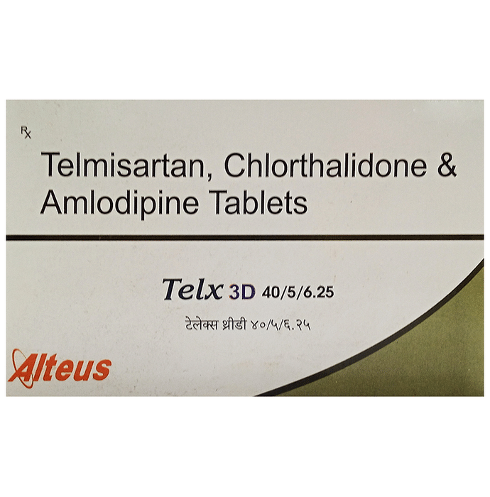 Telx 3D 40/5/6.25 Tablet
