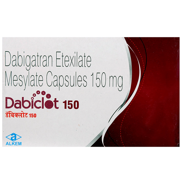 Dabiclot 150mg Capsule