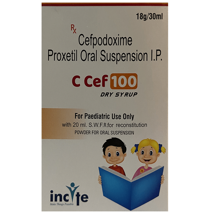 C Cef 100 Dry Syrup