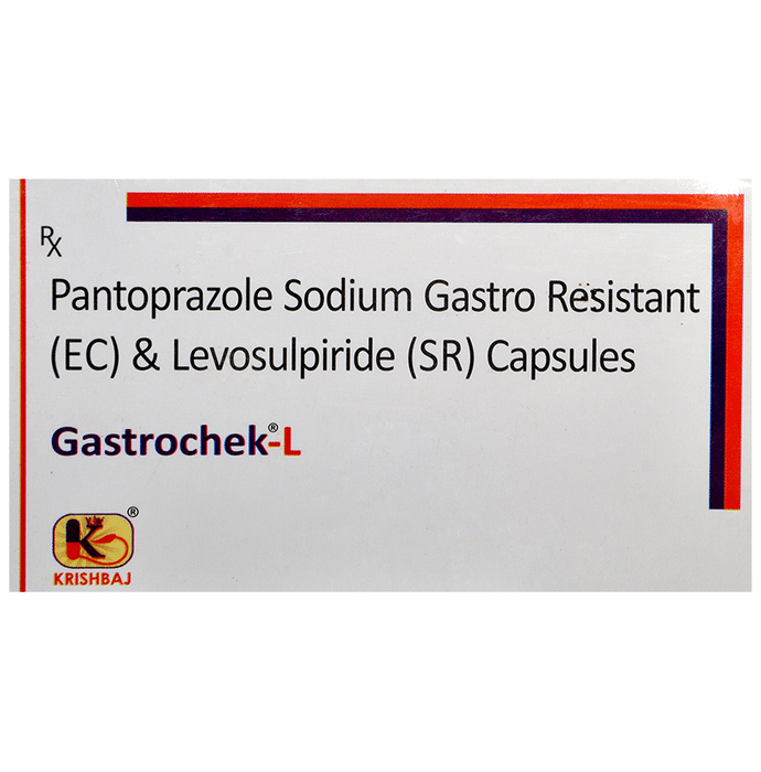 Gastrochek L 75mg/40mg Capsule