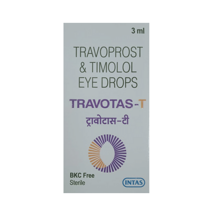Travotas T BAK Free Eye Drop