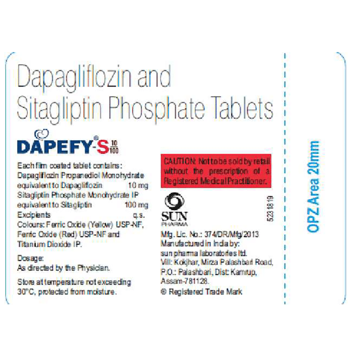 Dapefy-S 10/100 Tablet