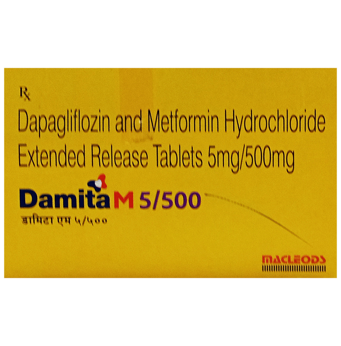 Damita M 5/500 Tablet ER